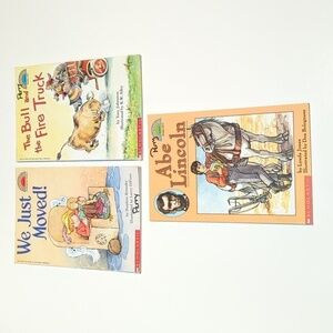 Scholastic Hello Reader Level 2, 3, 4 PB Book Set of 3 Early Readers